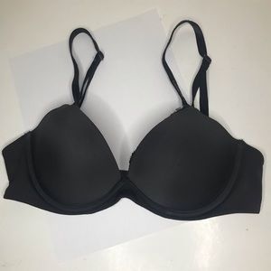 Calvin Klein Push-up Bra charcoal black gray 32 C
